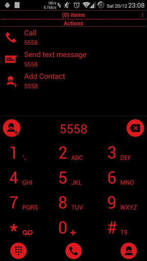 Theme for Drupe and RocketDial and ExDialer BRed screenshot 2