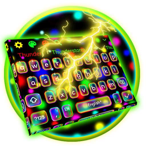 Thunder Neon Light Keyboard 10001003