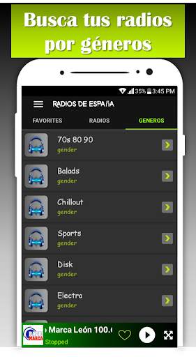 Spain Music Radio AM FM radio free screenshot 4