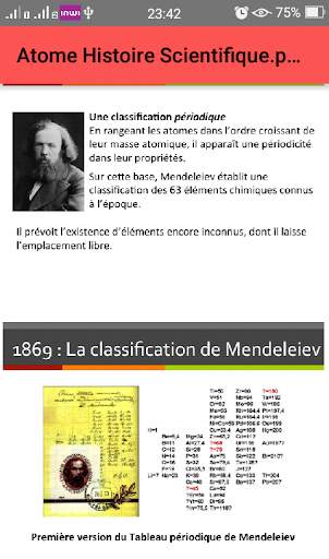 chimie: histoire de l’atome screenshot 2