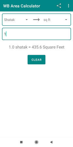 West Bengal Land Measurement Calculator screenshot 4