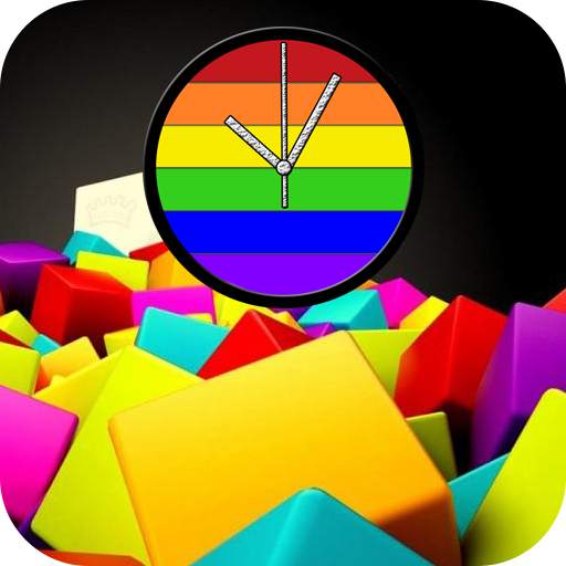 Colorfull Clock Live Wallpaper 1.11