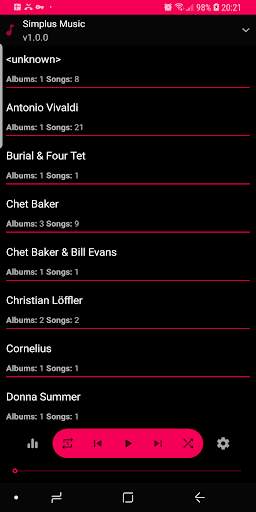 Simple Music Player screenshot 5