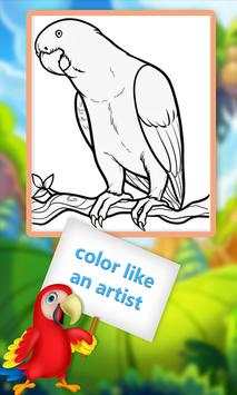 Birds Coloring Book 2018! Free Paint Game screenshot 8