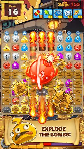 MonsterBusters: Match 3 Puzzle 1 تصوير الشاشة
