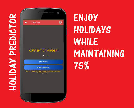 BAAP - Bizarre Attendance Analyzer & Predictor screenshot 2