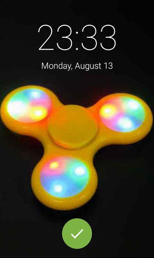 Fidget Spinner Lock Screen Pin Pattern Spinner screenshot 5