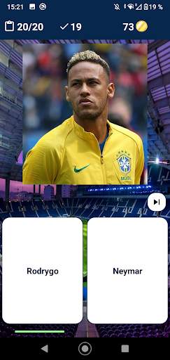 Futebol Quiz screenshot 1