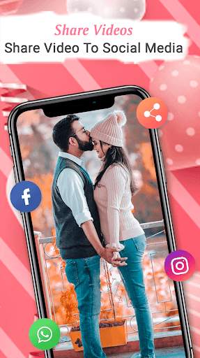 Heart Effect Photo Video Maker With Music screenshot 3