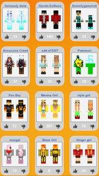 Daily Top Minecraft Skins screenshot 1