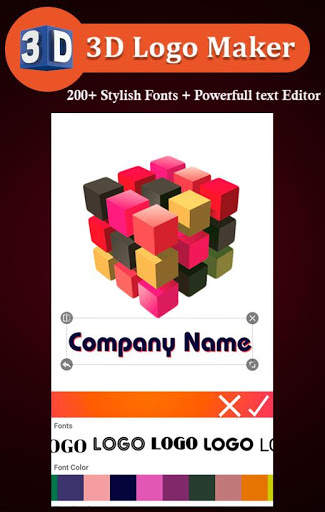 3D Logo Maker - 3D Logo Creator and Designer screenshot 1