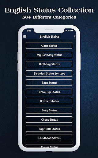 English Status Collection screenshot 3