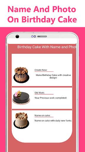 Birthday Cake with Name and Photo screenshot 1