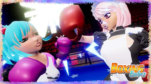 Boxing Babes: Sexy Anime Hot Stars Fighting Game screenshot 2