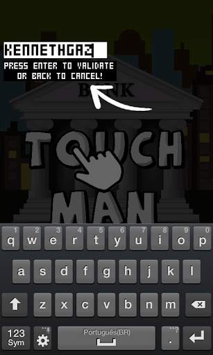 Touch Man screenshot 1
