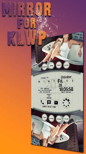 "Mirror for KLWP" screenshot 1