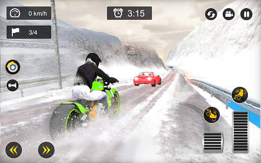 Snow Mountain Bike Racing 2022 screenshot 8