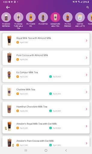 Chatime Indonesia screenshot 4