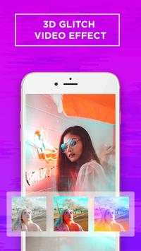 3D Glitch Video Effects - Camera VHS Camcorder screenshot 1