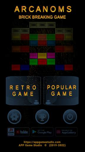 Brick Breaker Game Arcanoms screenshot 1