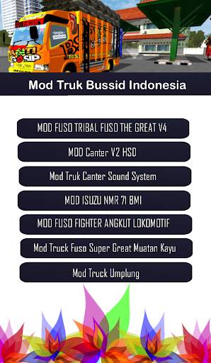Mod Truck Bussid Indonesia screenshot 1