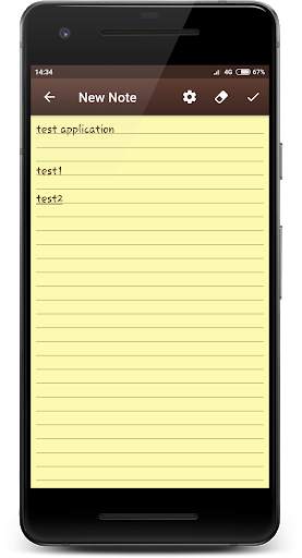 Notepad screenshot 4
