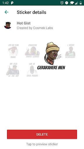 Hot Gist Stickers - Naija WAStickerApps screenshot 4