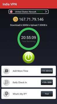 INDIA VPN - Unblock and access any websites скриншот 5