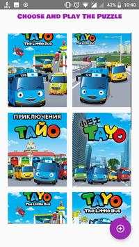 Kids Tayo Bus Puzzle screenshot 4