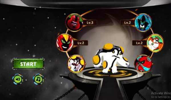 Alien Cannonbolt Ben10 Omniverse Games screenshot 1