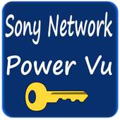 Sony Network New Power VU key 8.1