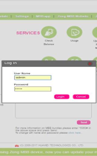 Zong WiFi Device screenshot 13