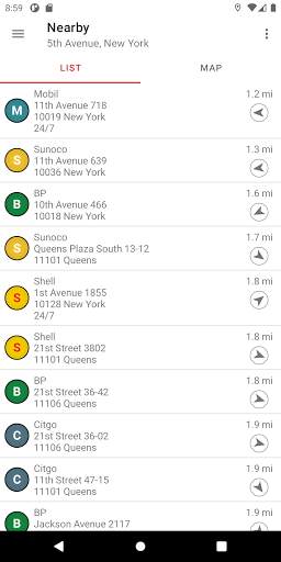 Gas Station & Fuel Finder screenshot 1