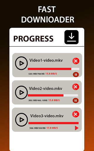 Vmate video Downloader 2021-super fast HD download screenshot 1