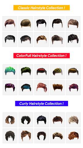 Man HairStyle Photo Editor screenshot 5