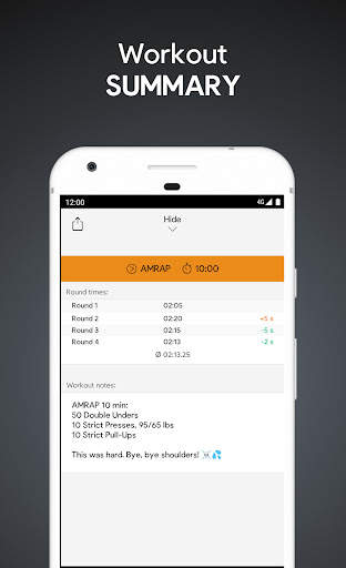 SmartWOD Timer - WOD timer screenshot 6