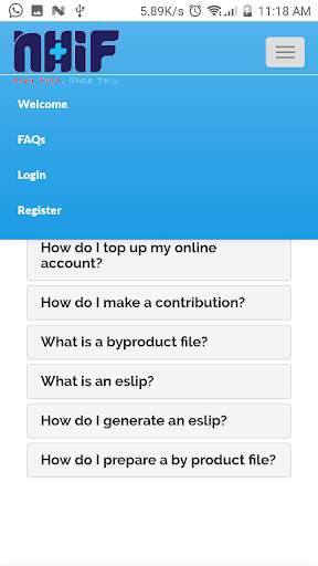 Nhif  Portal Mobile App and Status checker screenshot 3