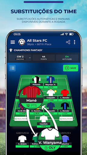 RealFevr - Fantasy Sports screenshot 4