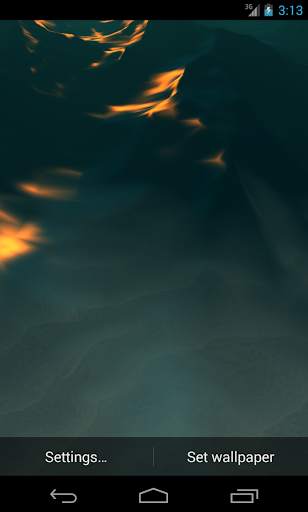 LiquidLight Sea Live Wallpaper screenshot 4