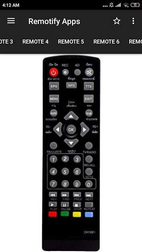 HAIER TV Remote Control screenshot 3