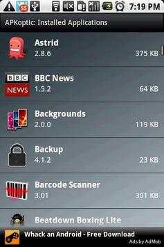APKoptic screenshot 1