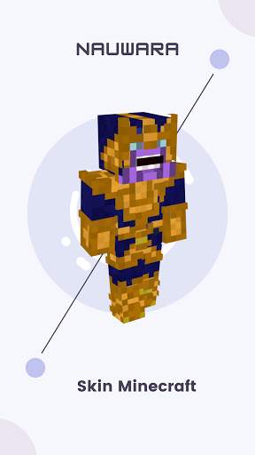 Skin Thanos for Minecraft Pocket Edition MCPE screenshot 4