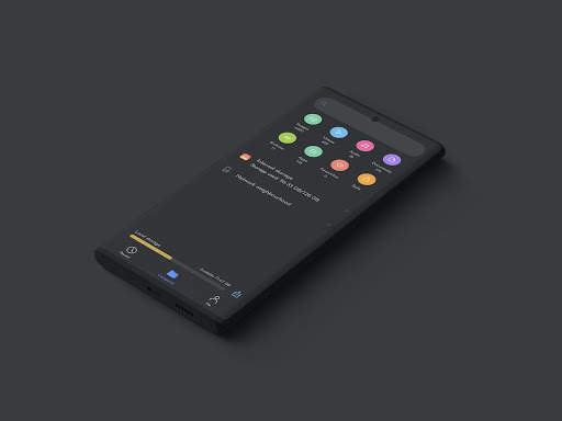 MIUI12.5 Geometry Dark Theme for EMUI 11/10/9/8/5 screenshot 5