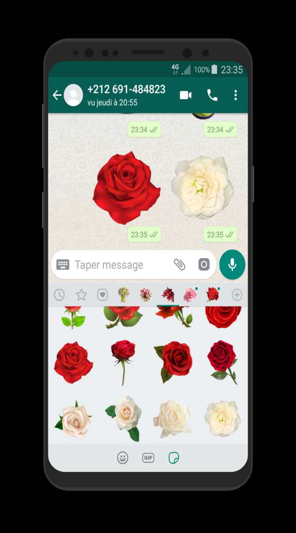 New WAStickerApps Roses  Flowers Stickers screenshot 7