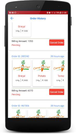 Carrot Cart screenshot 6