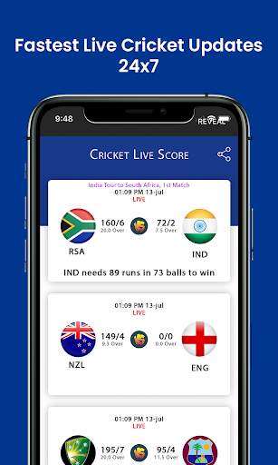 Cricket Fast Live Score - Cricall screenshot 7