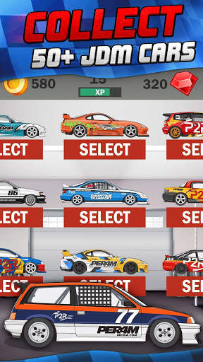P2R Power Rev Racing - JDM Drag Racing screenshot 3