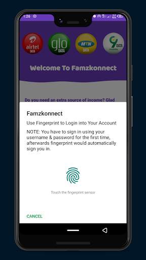 FAMZKONNECT - CHEAP MTN, AIRTEL GLO & 9MOBILE DATA screenshot 4