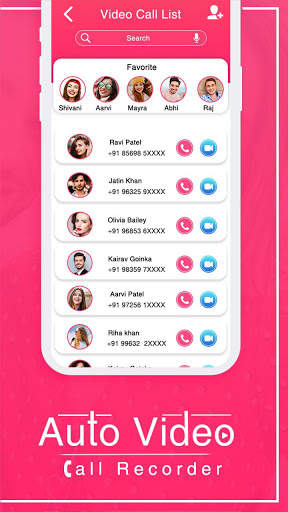Auto Video Call Recorder : Phone Call Recorder screenshot 3