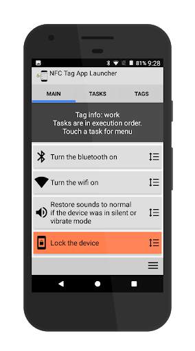 NFC Tag app & tasks launcher screenshot 5